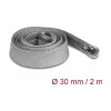 Braided Sleeve DeLOCK 20831 2m x 30mm Grey