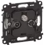 TV-SAT socket Legrand Valena Life Allure 753064 — coaxial outlet for TV and satellite