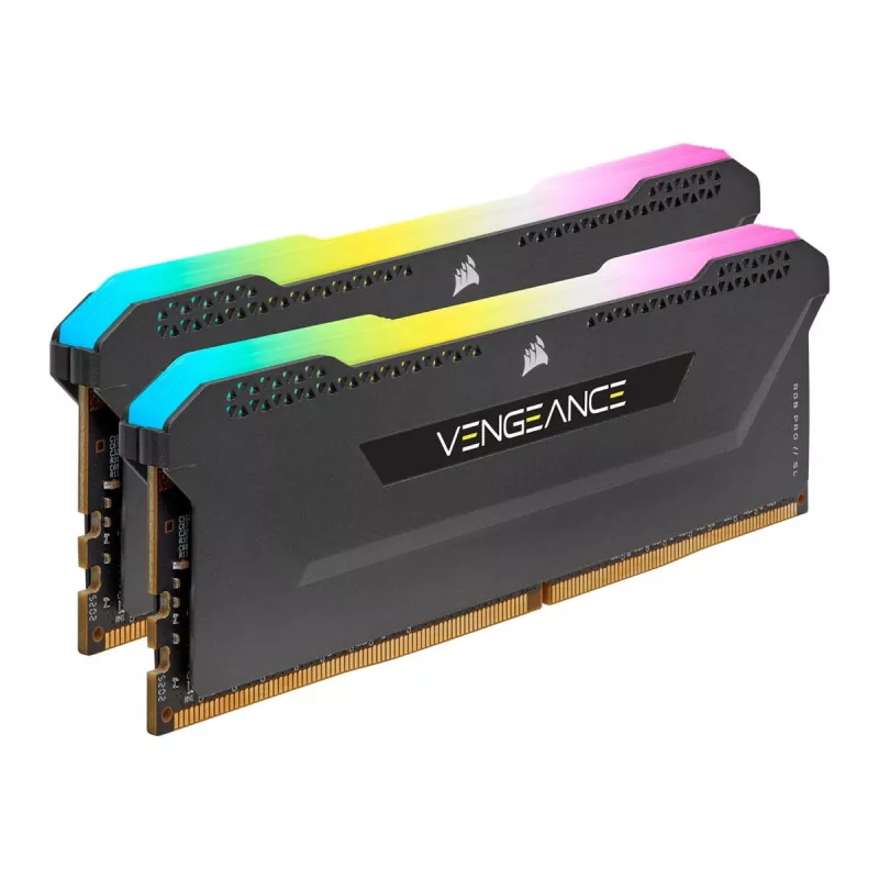 DDR4 Vengeance RGB PRO SL 16GB/3200 (2*8GB) black C16