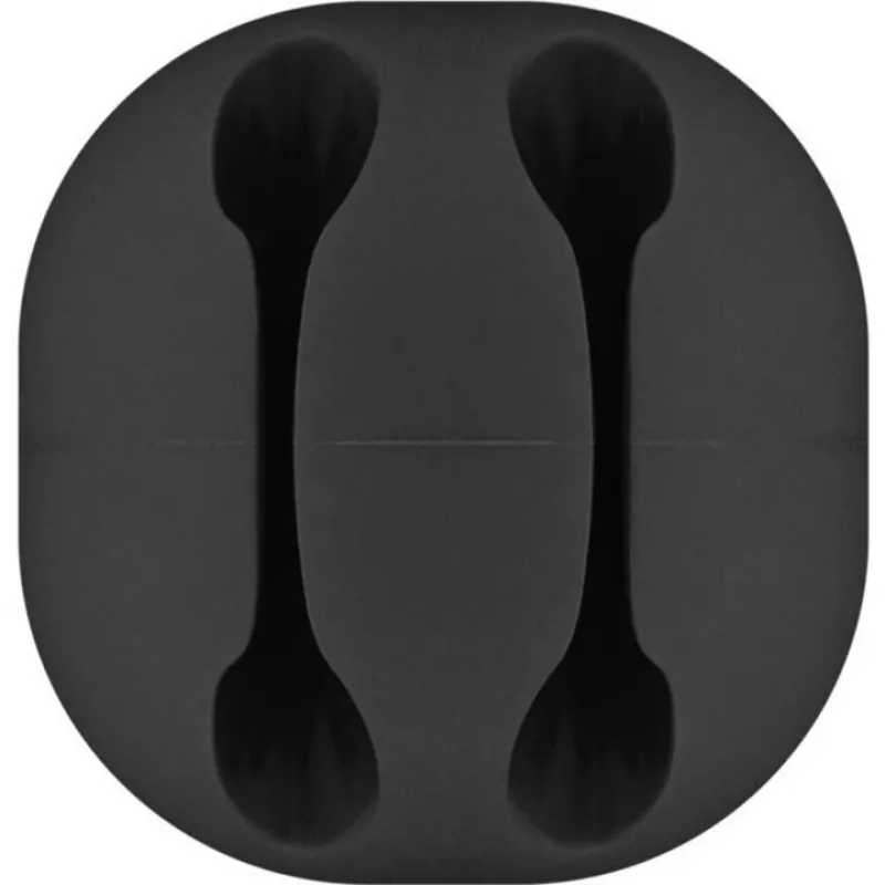 Cable clip Goobay 70683 Desk Wall Black 5 pcs