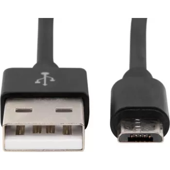 Ansmann 1700-0076 1.2m USB A Micro-USB Black Handykabel (1700-0076)