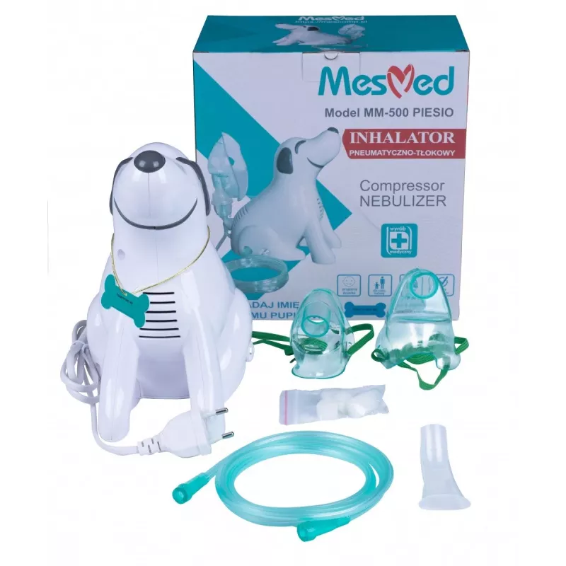Inhaler Mesmed MM-500 Piesio pneumatic-piston portable design