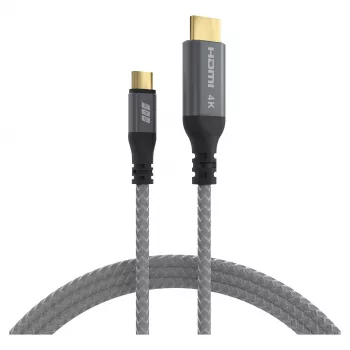 EFB Elektronik USB-C to HDMI Cable 4K30Hz Grey - Cable - Digital/Data (USB-HDMI-00001)