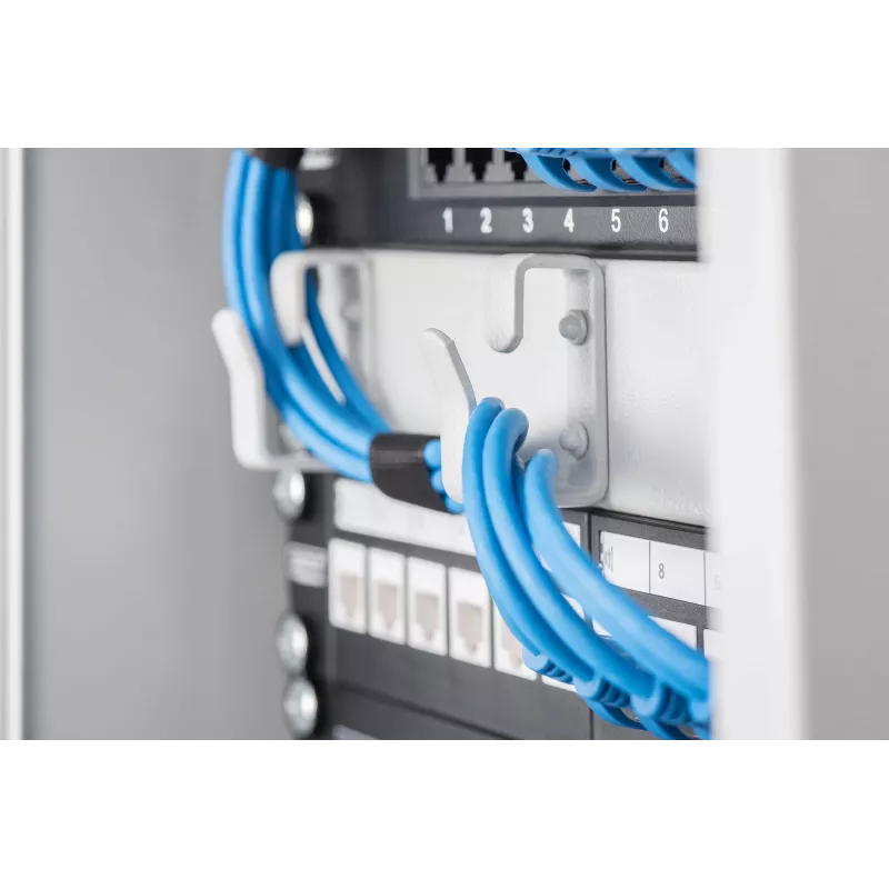 Cable management panel Digitus DN-10 ORG-1U