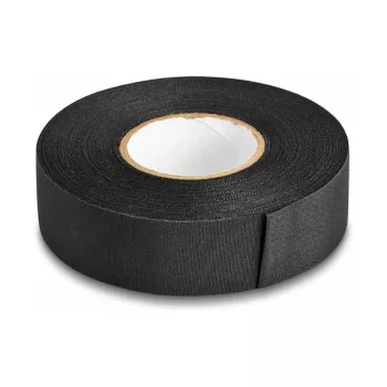 DeLOCK Cloth Tape 25 m x 25 mm untearable self-adhesive black
