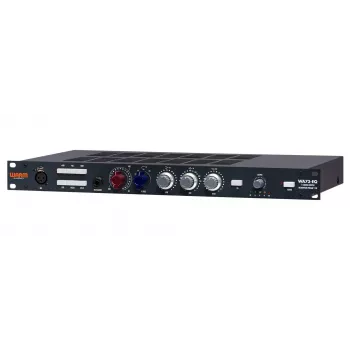 Audio preamplifier WARM AUDIO WA73-EQ — single-channel, black, 20–20,000 Hz, 1200 Ω input, 115/230 V