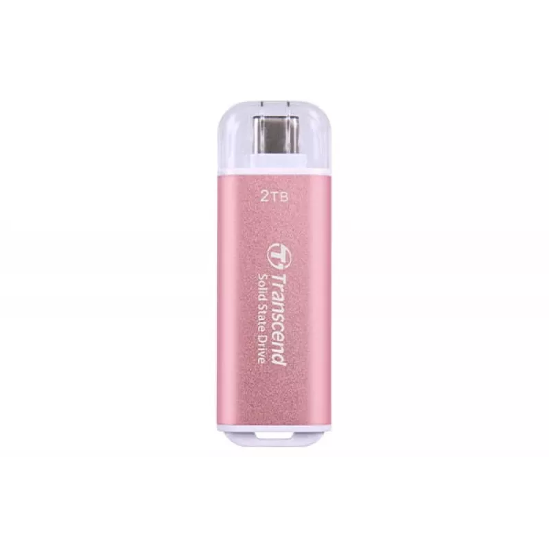 External Solid State Drive TRANSCEND TS2TESD300P 2TB USB Type-C, up to 1050/950 MB/s, aluminium blue