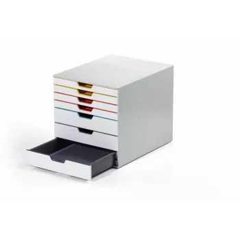 Durable VARICOLOR MIX 7 Grey Plastic 7 Drawers