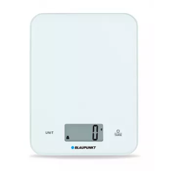 Kitchen scale BLAUPUNKT FKS401 — white, max 10 kg, 1 g accuracy, touch control