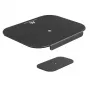 Maclean MC-929 Tabletop Reinforcement Plate for Monitor Desk Mounts, Black