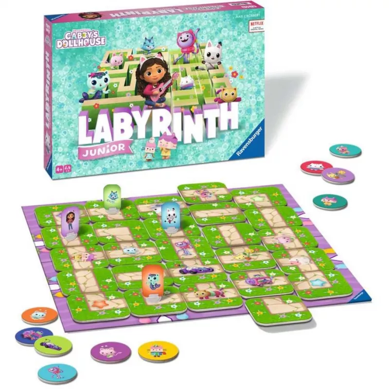 Gabby''s Dollhouse Junior Labyrinth, Board Game