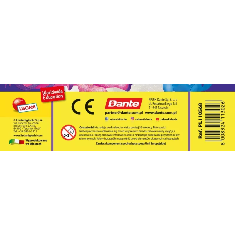 Highlighter Set Liscianigiochi Moon Academy — set of Moon highlighters (304-PL110568)