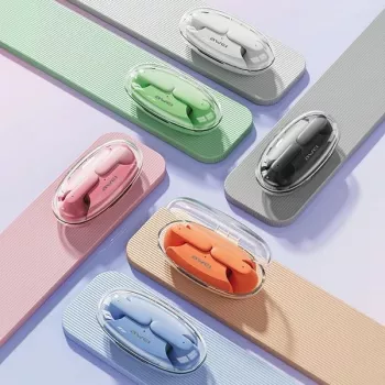 Headphones Awei T85 Bluetooth 5.3 ENC TWS Blue