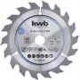 Circular Saw Blade KWB 581857 13 cm for Hardwood Plastic Plywood Softwood