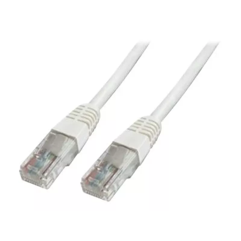 Wentronic Goobay CAT 5e Patch Cable, U/UTP, White, 7.5 m - CCA Copper Mix (68510)