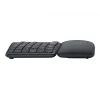 Logitech ERGO K860 - Keyboard - Wireless - 2.4 GHz, Bluetooth 5.0 - QWERTY - Spanish - Graphite