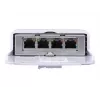 Switch UBIQUITI NanoSwitch Gigabit Ethernet PoE, 4x Gigabit RJ-45, 4x PoE ports, 36W budget, 24V DC