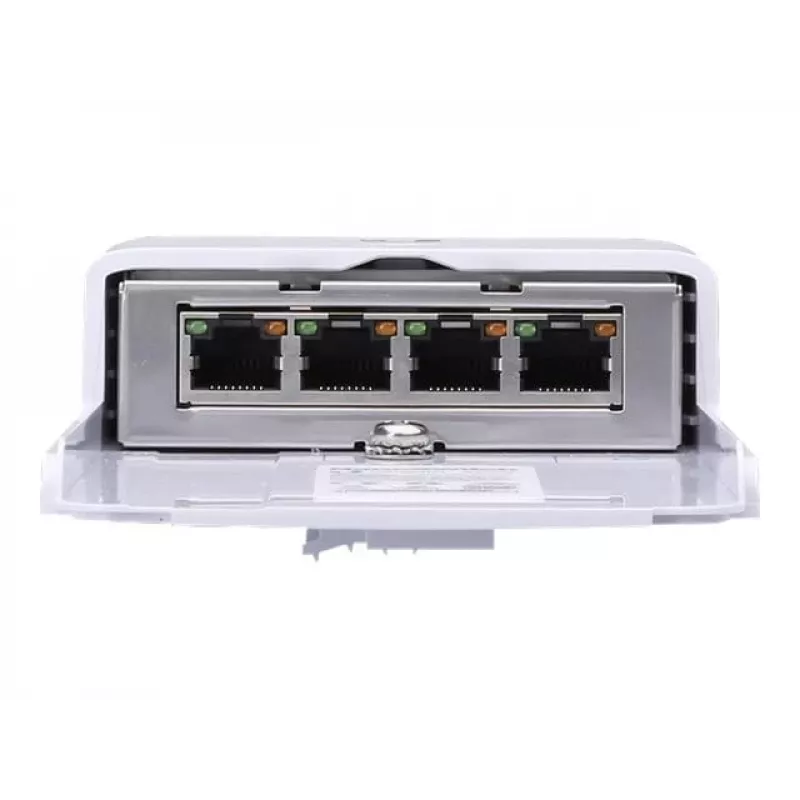 Switch UBIQUITI NanoSwitch Gigabit Ethernet PoE, 4x Gigabit RJ-45, 4x PoE ports, 36W budget, 24V DC