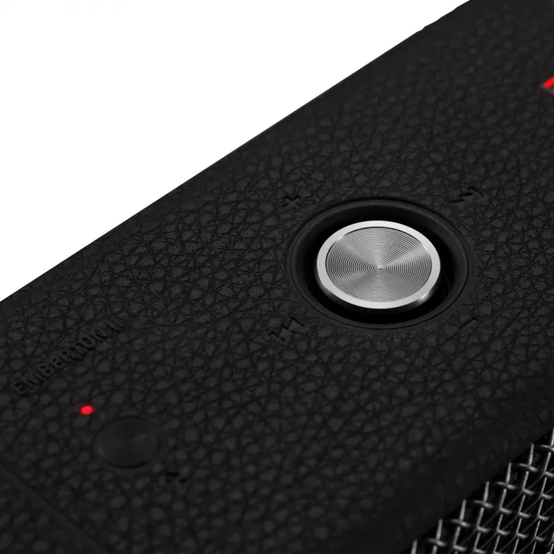 Portable Bluetooth speaker Marshall Emberton II Black Steel — compact design, wireless audio