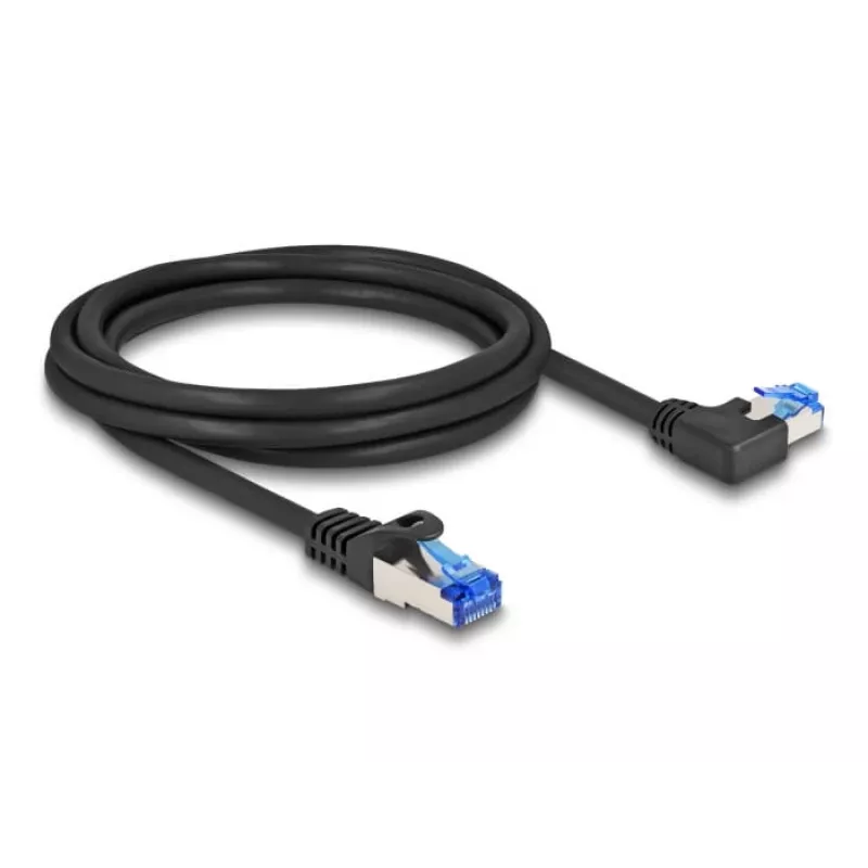 Network Cable DeLOCK RJ45 Cat.6A S/FTP 2m Black
