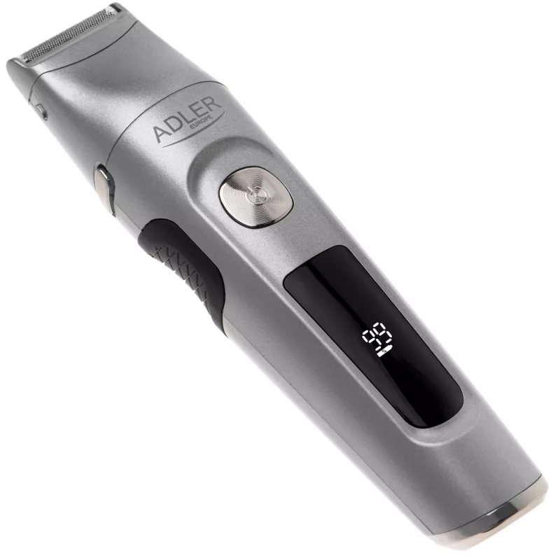 Hair and Beard Trimmer Adler AD 2944 Cordless Stainless Steel with 6 Length Steps