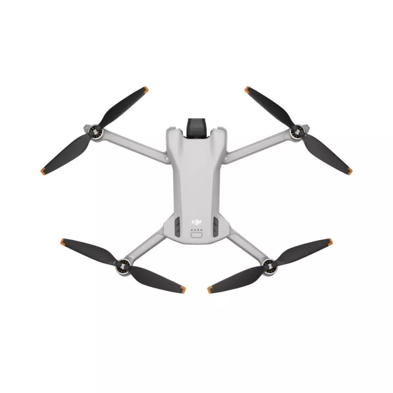 Quadcopter DJI Mini 3 Fly More Combo — 4-rotor drone, 12 MP 4K camera, 10,000 m range, 10.55 m/s max speed, 2453 mAh battery, 0.248 kg, grey
