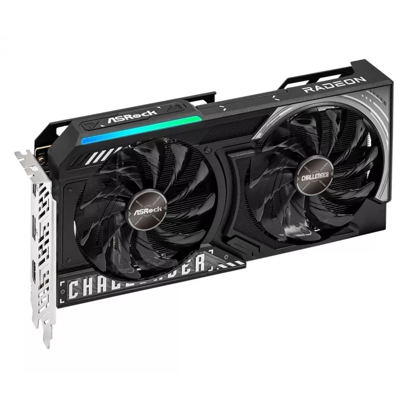 ASRock Radeon RX 9060 XT Challenger 16GB OC GDDR6 Graphics Card