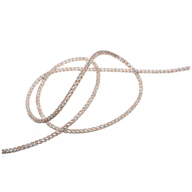USB-C to USB-C charging cable FIXED FIXDLED-CC-RA with PD support and fixed length, integrated rainbow LED