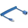 Networking cable DeLOCK 90364 RJ-45 Cat6 0.75 m Blue