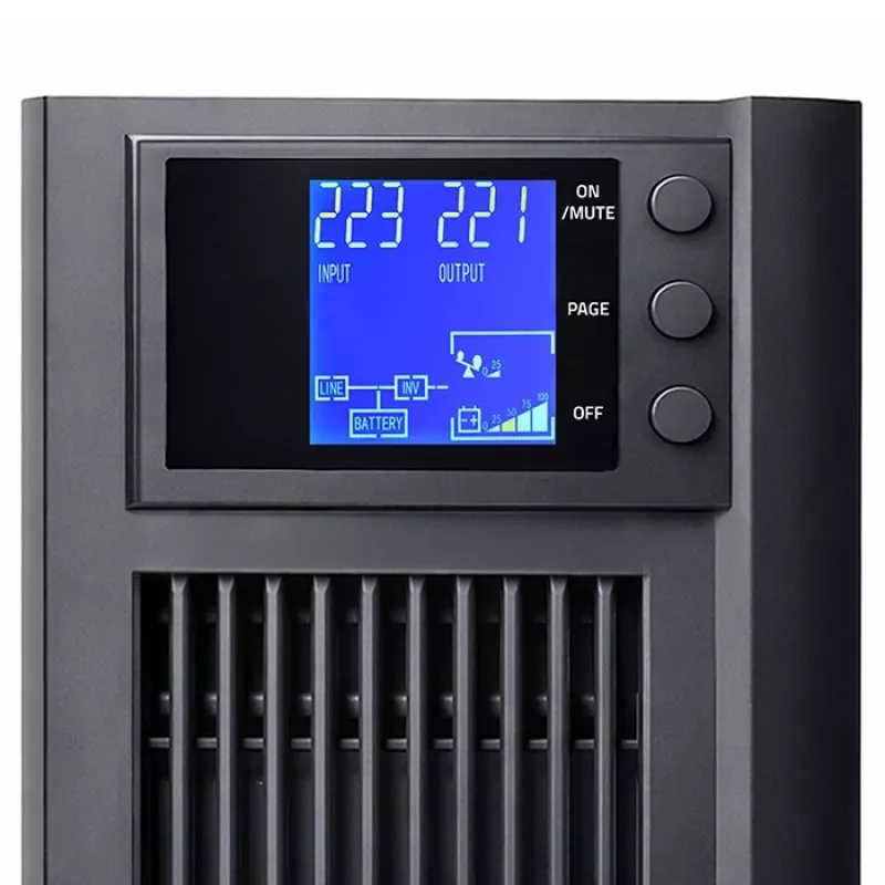 UPS QOLTEC Pure Sine Wave 2kVA 1600W with AVR and LCD display