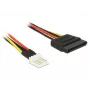 SATA Power Cable DeLOCK 0.15m 83918