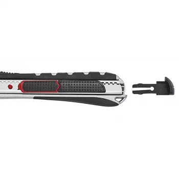 Snap-off blade knife Wedo 787009 Black Silver