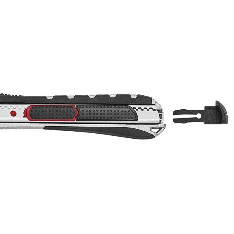 Snap-off blade knife Wedo 787009 Black Silver