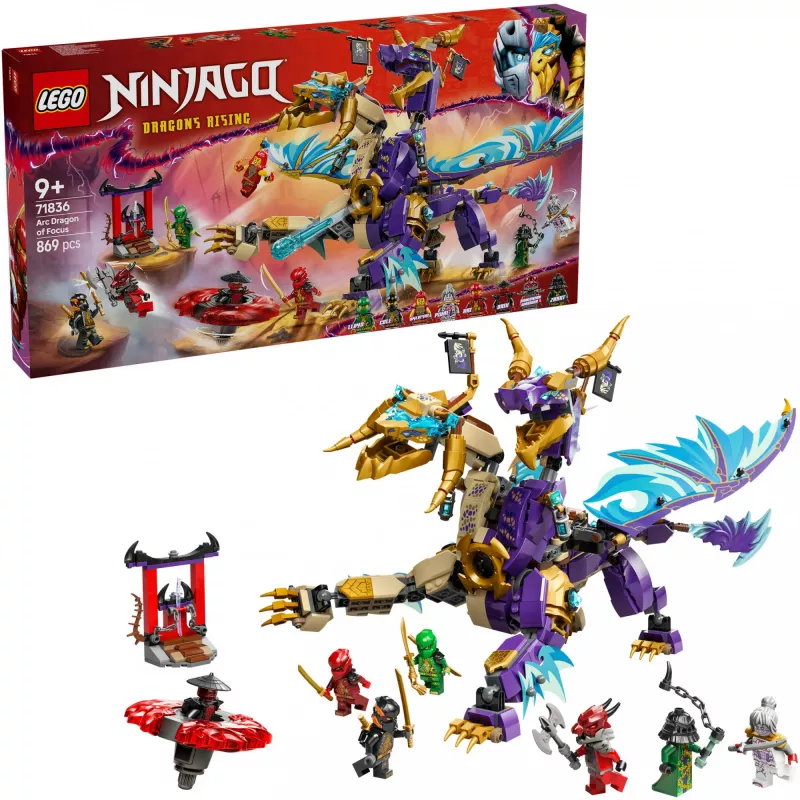 LEGO NINJAGO 71836 Arc Dragon of Focus