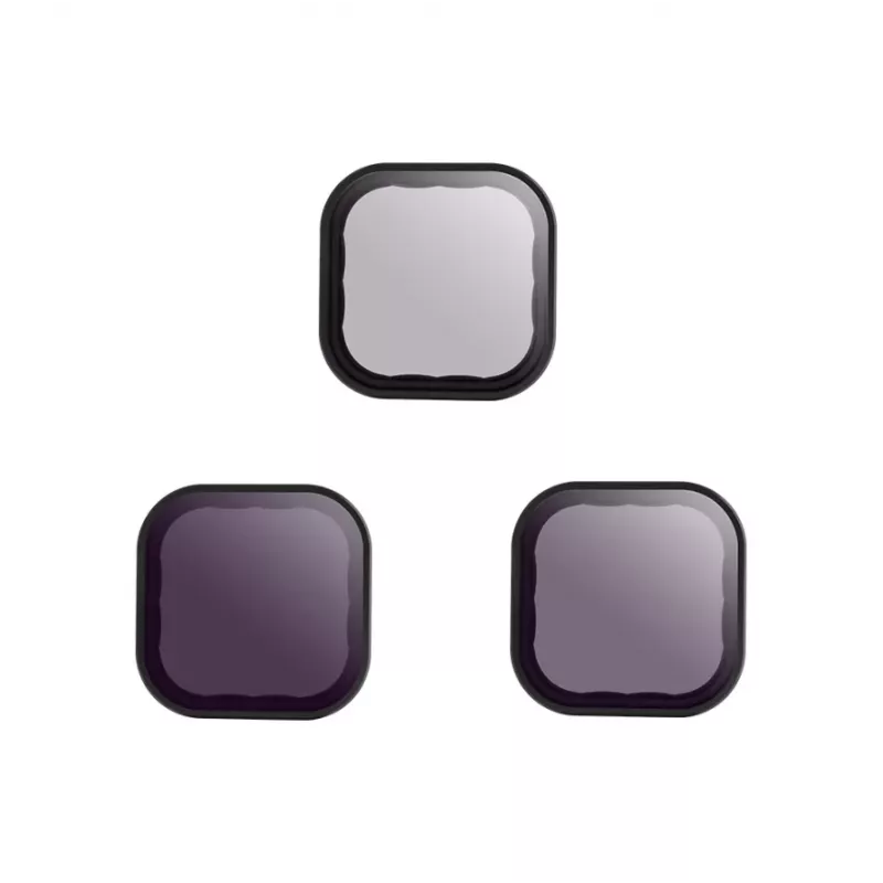 Telesin 8/16/32 ND filter set for GoPro Hero 9 / Hero 10 / Hero 11 / Hero 12 / Mini (GP-FLT-902)