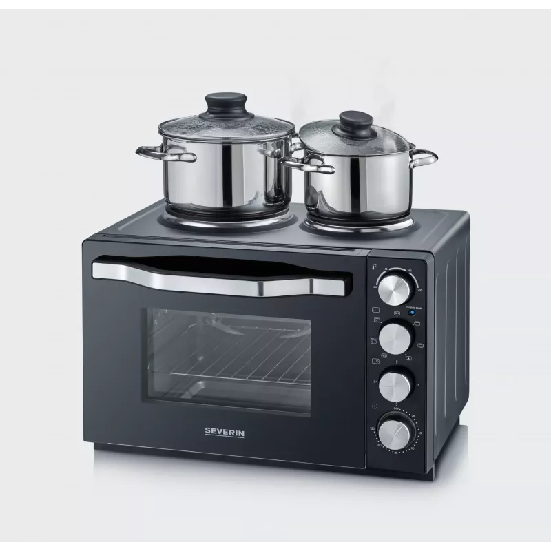 Toaster Oven Severin TO 2074 30L 2500W Black Grill