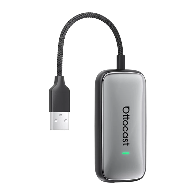Wireless adapter Ottocast Play2Video CA515-T for CarPlay and Android Auto