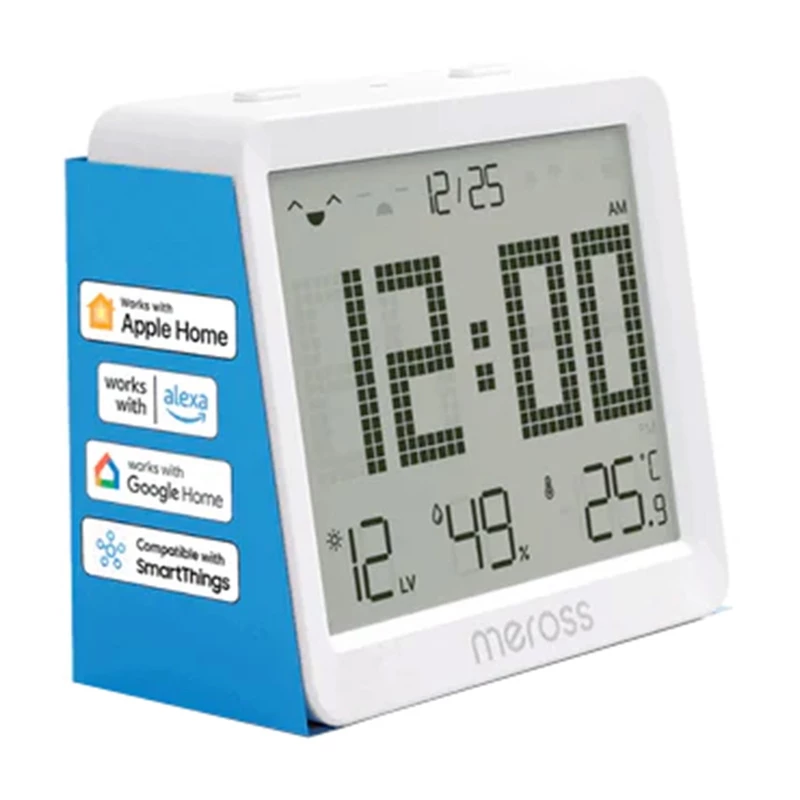 Smart temperature and humidity sensor Meross MS130-EU — wireless environmental monitor