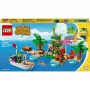 Construction toy LEGO set 77048 Animal Crossing Boat Tour with Captain's Island