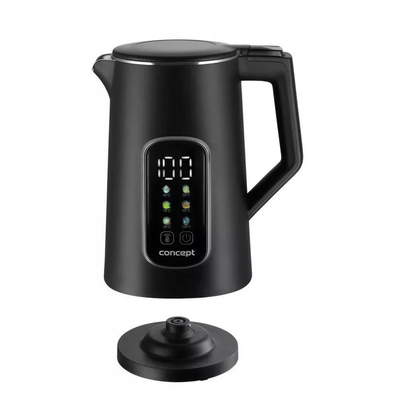 Electric kettle Concept Solution RK3385 with temperature control, 1.7 L capacity
