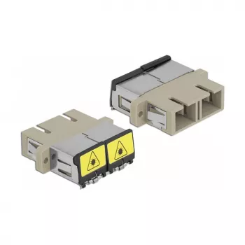 Optical Fiber Coupler DeLOCK 86894 SC Duplex Multi-mode Beige