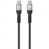 Manhattan Fast USB-C to USB-C Cable (240W), 1m, 240W Laptop Charging + High-Speed Data & Video, Works with ALL Laptops (Note additional USB-C 240W wall charger needed), 40 Gbps Ultra-Fast Transfers, Black, 3 year Warranty