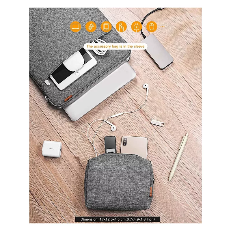Sleeve case Inateck LB01006 for 33 cm (13 inch) devices, grey