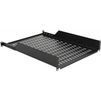 Rack shelf LOGON RAS415BL Black 50 kg capacity 19 inch