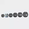 Travel bag The North Face Base Camp Duffel S - stone slab/granite grey