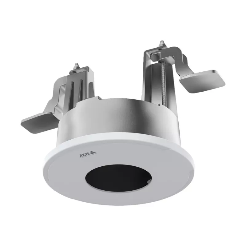 Ceiling installation housing - indoor - for some AXIS M30 cameras - aluminum - white