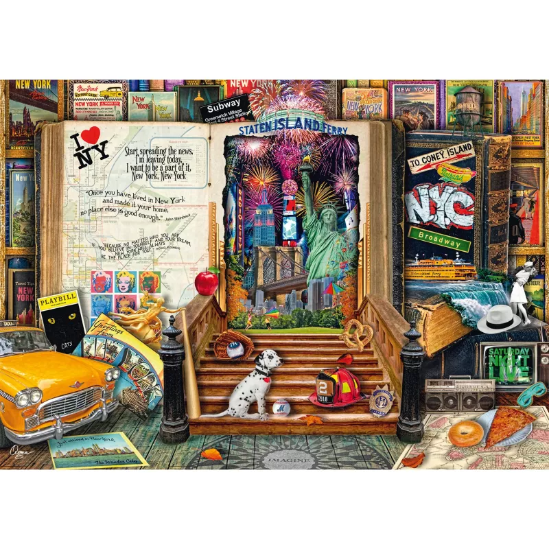 Jigsaw Puzzle schmidt spiele Aimee Stewart: Memories of New York — 1000 pieces