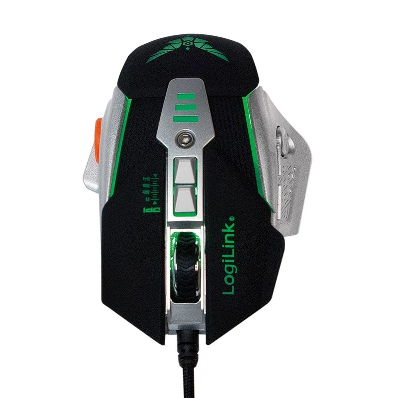 USB gaming mouse with additional weights