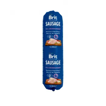 Wet Dog Food Brit Premium Chicken & Rabbit 800 g