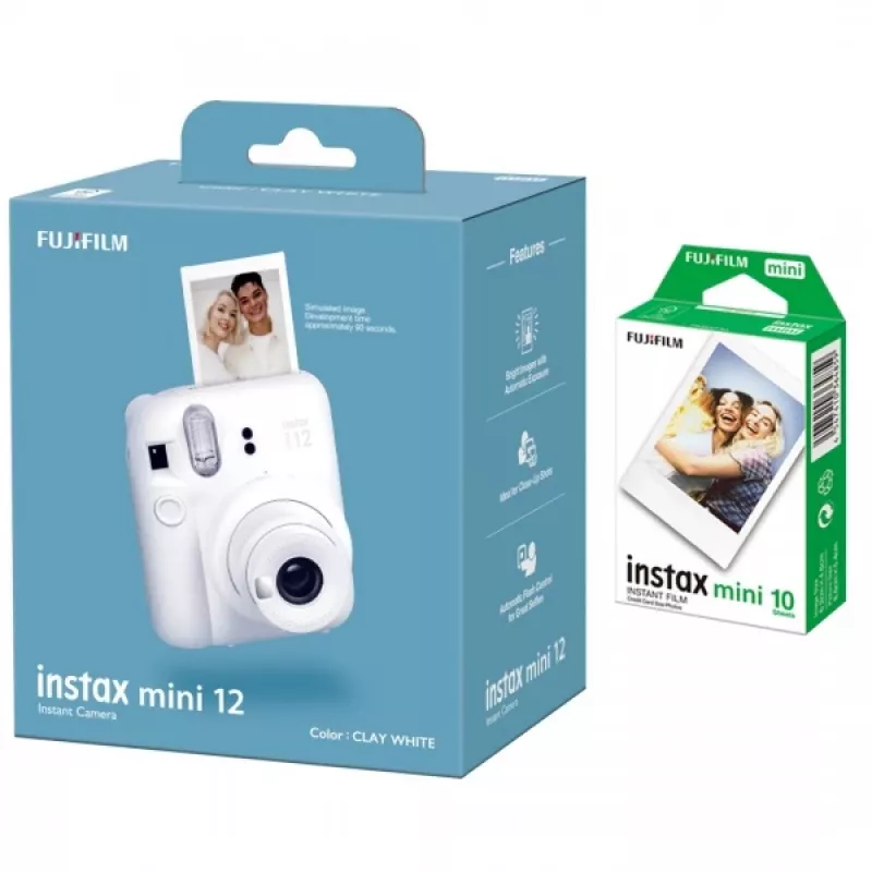 Instant camera Fujifilm Instax Mini 12 — instant film, ISO 800